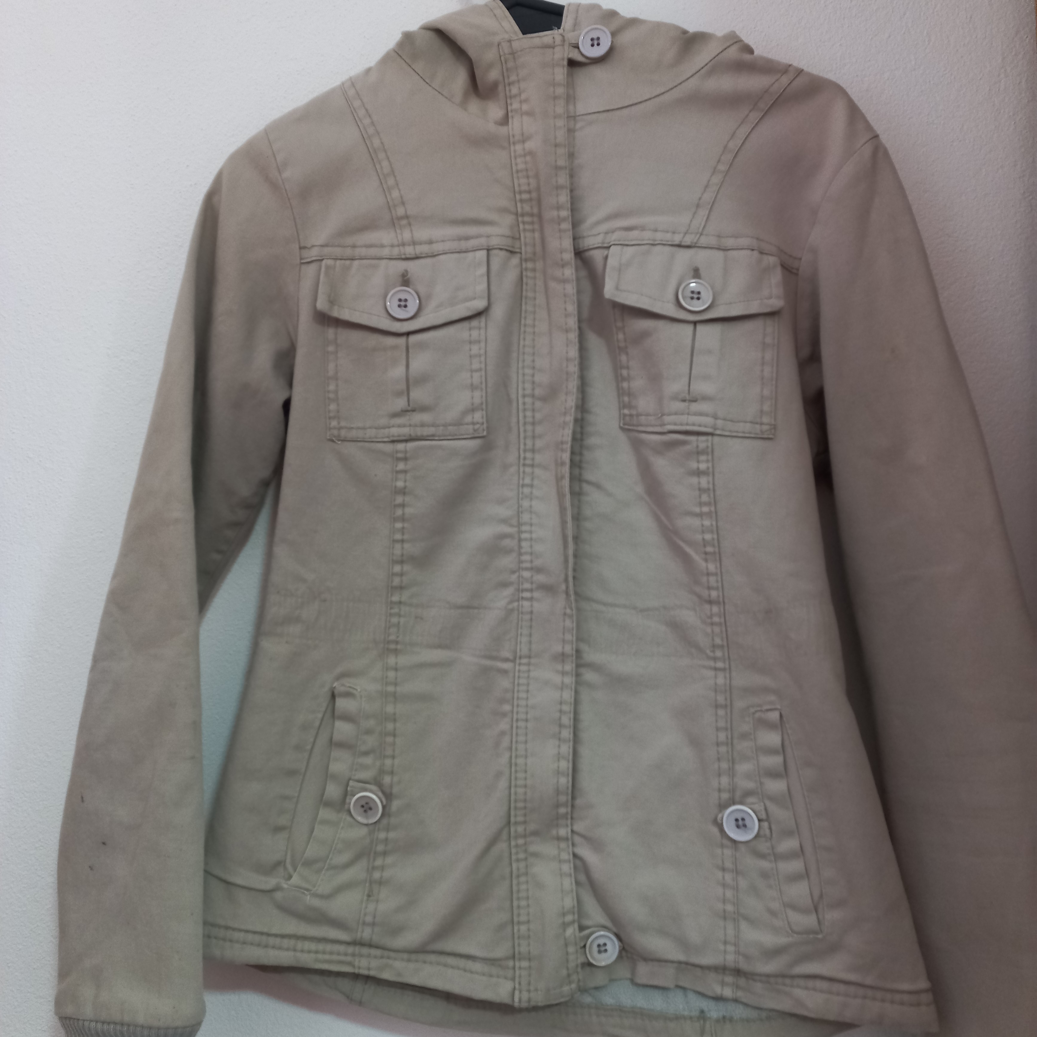 Campera beige