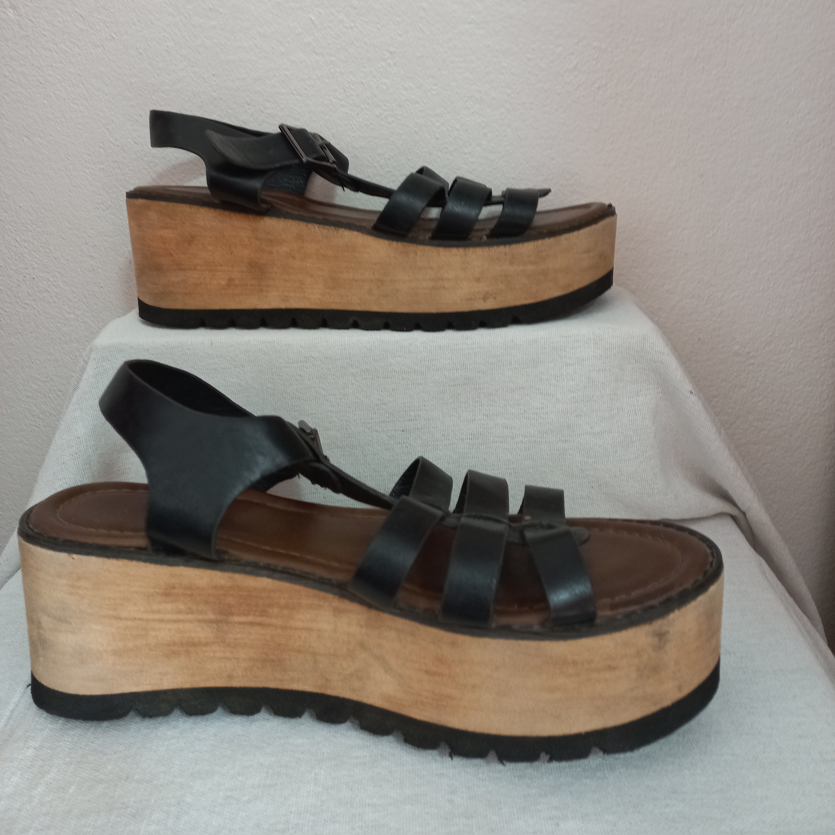 Sandalias Korium negro